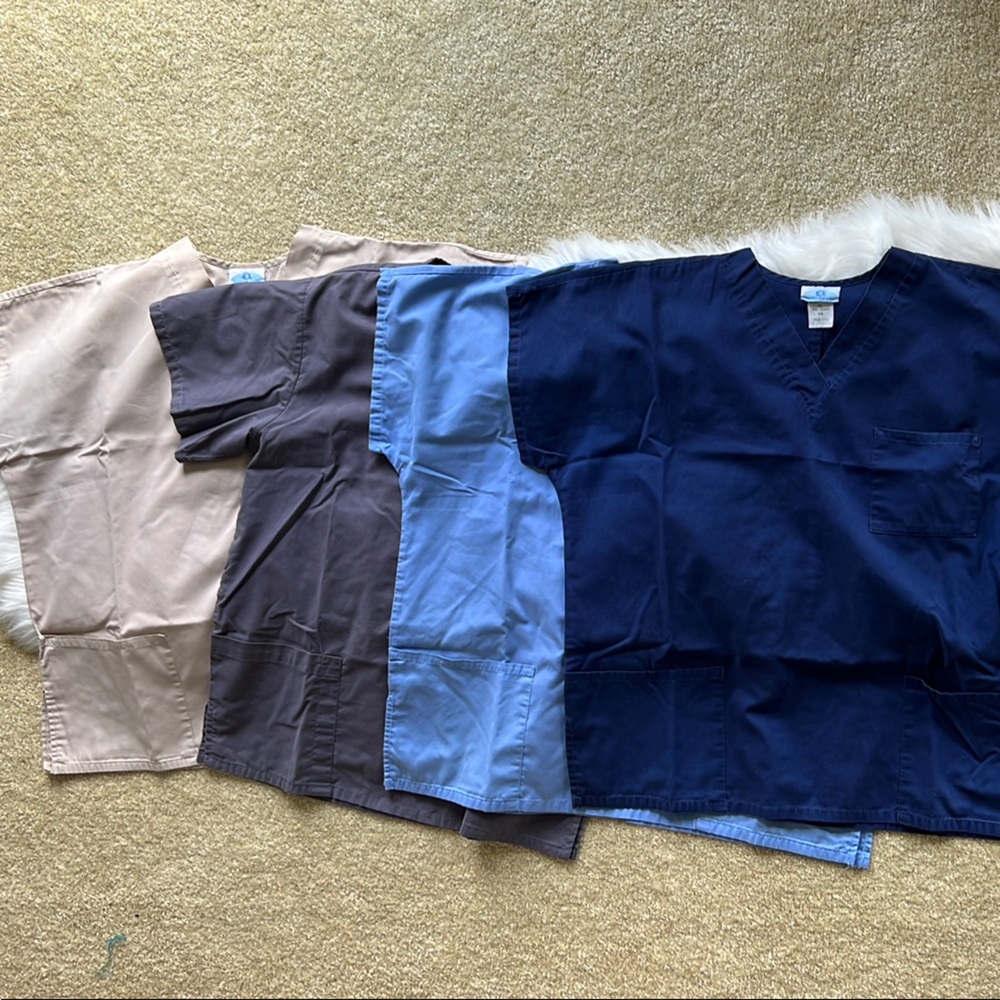 Colorful Men’s Scrub Top Set #28